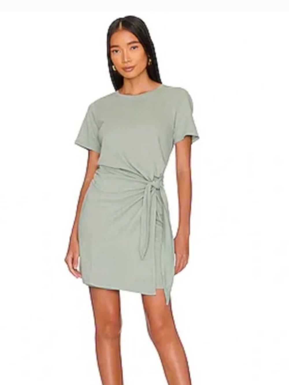 Rails Edie Faux Wrap T-Shirt Dress Size L
